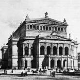 Alte Oper um die Jahrhundertwende